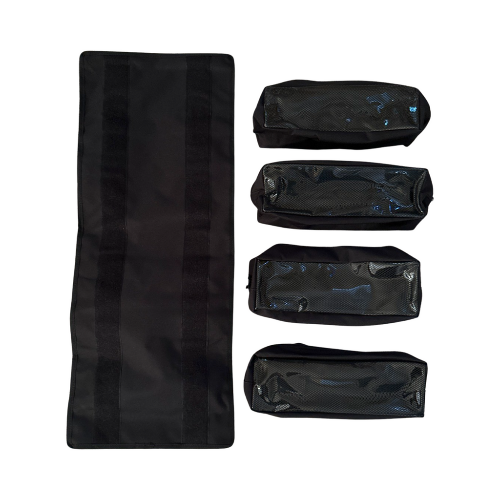 Medium Canvas Tool organizer bag with removeable pouches