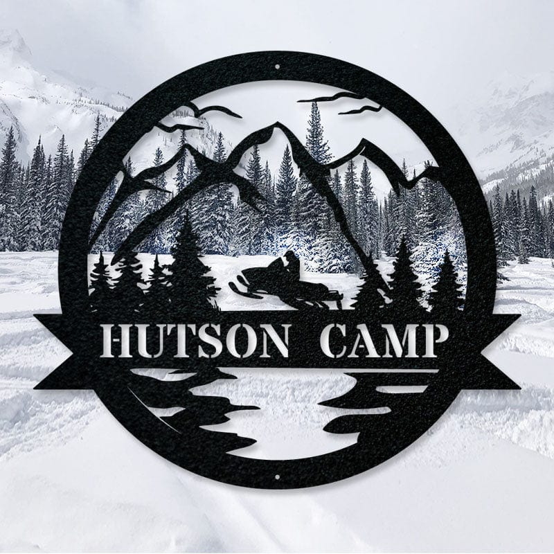 Great Outdoor Snowmobile Monogram