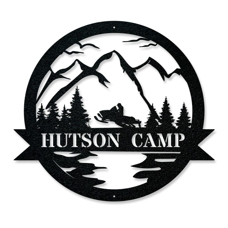 Great Outdoor Snowmobile Monogram