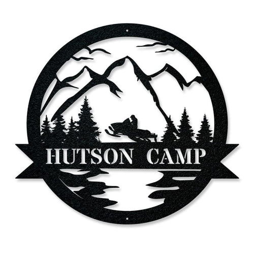 Great Outdoor Snowmobile Monogram